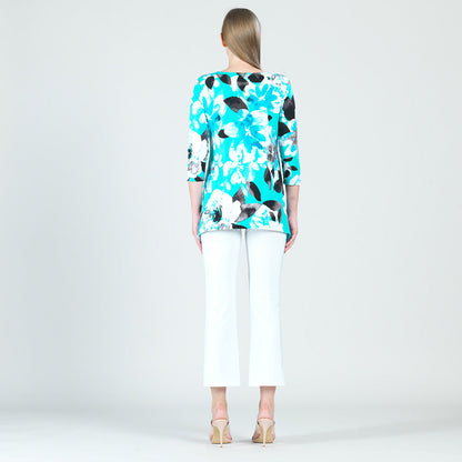 Clara Sunwoo Quality - Parachute Hem Tunic - Floral Petal - Final Sale!