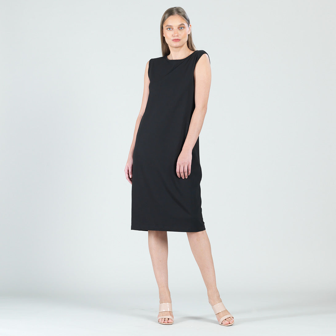 Clara Sunwoo Hot Sale - Modal Cotton - Reversible Cut Out Midi Dress - Black - Final Sale!