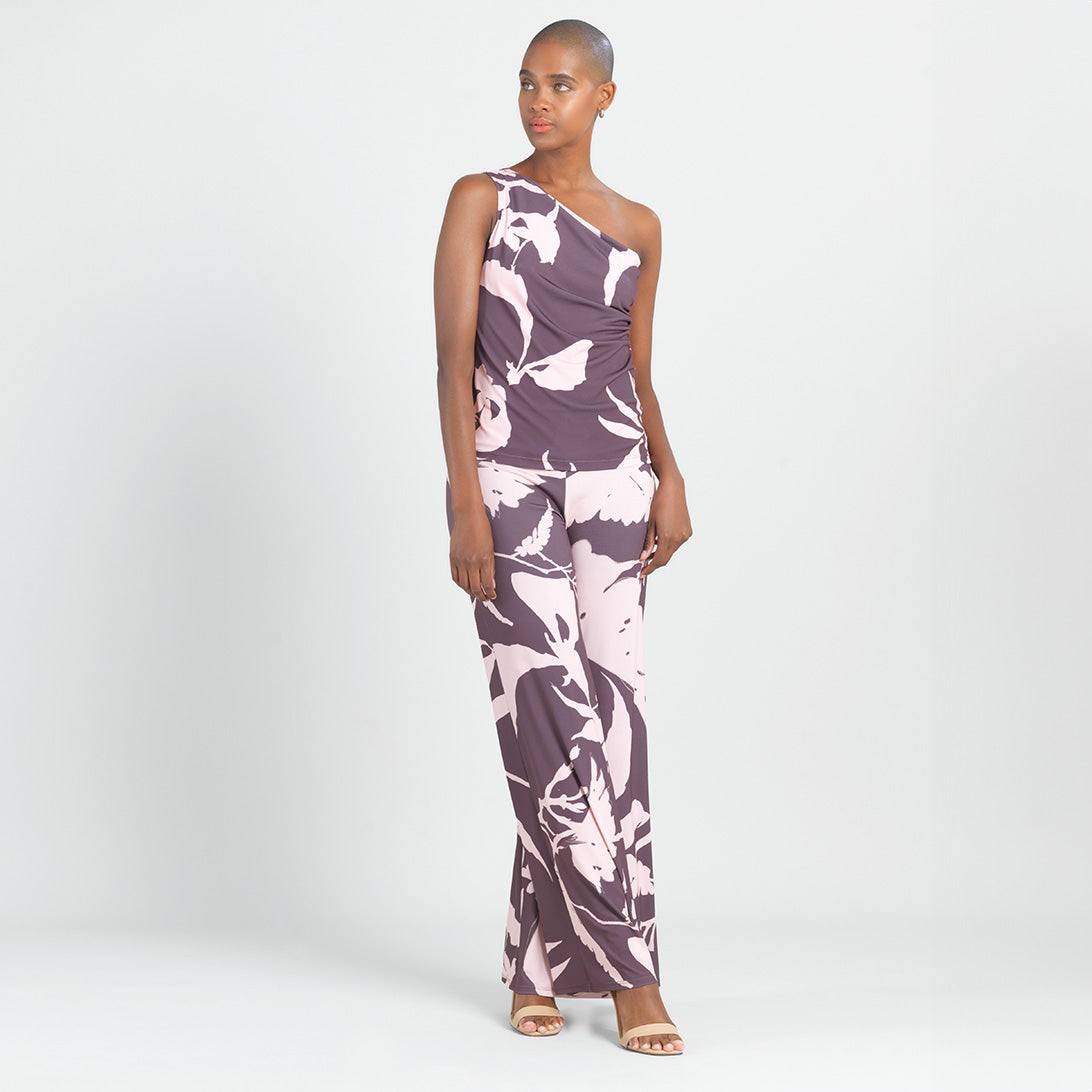 Clara Sunwoo Value - One Shoulder Top - Floral Stem - Final Sale!
