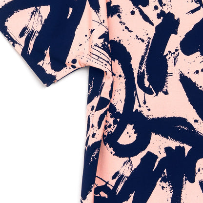 Clara Sunwoo Recommended - Loose Cut Hi-Low Top - Splash Stroke - Final Sale!
