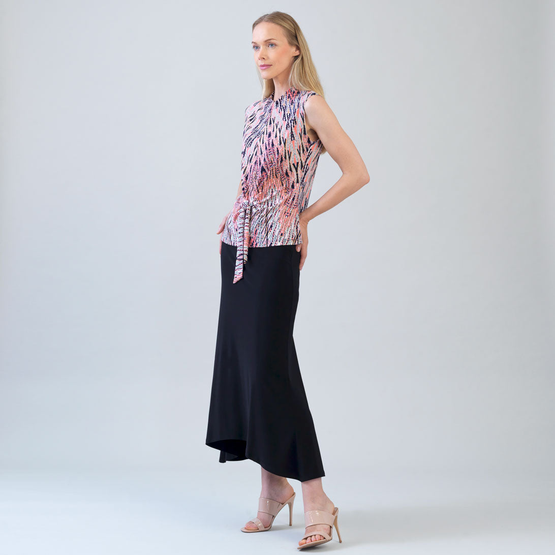 Clara Sunwoo Featured - Sleeveless Center Front Tie Top - Boho Weave - Final Sale!