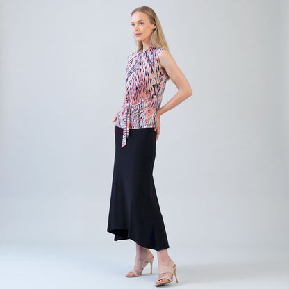 Clara Sunwoo Featured - Sleeveless Center Front Tie Top - Boho Weave - Final Sale!