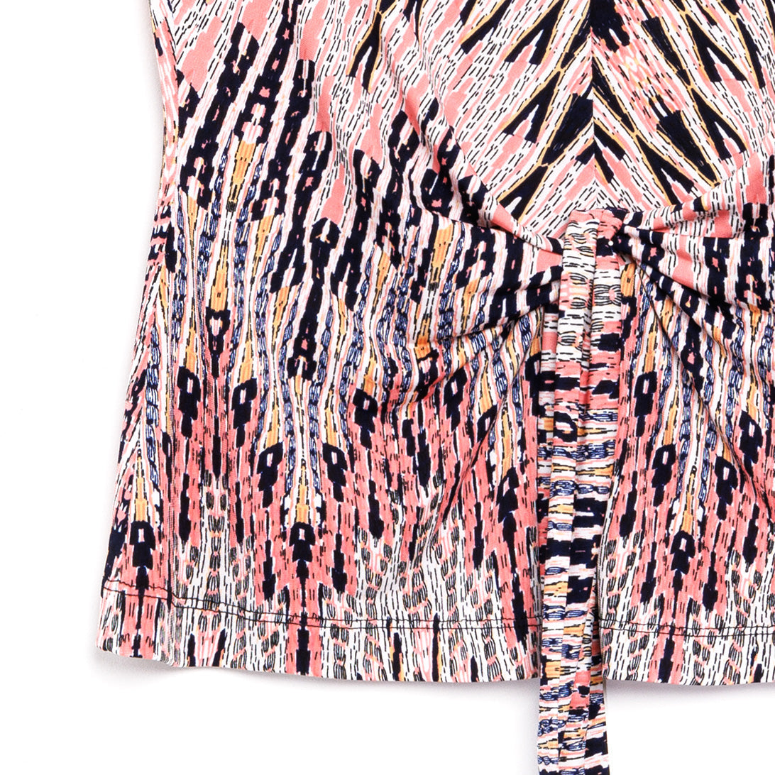 Clara Sunwoo Featured - Sleeveless Center Front Tie Top - Boho Weave - Final Sale!