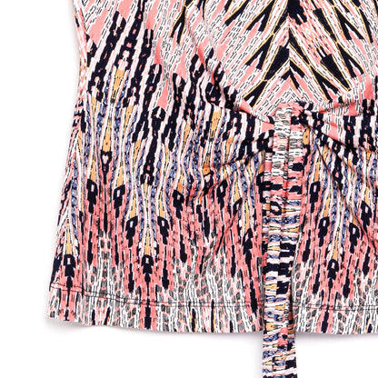 Clara Sunwoo Featured - Sleeveless Center Front Tie Top - Boho Weave - Final Sale!