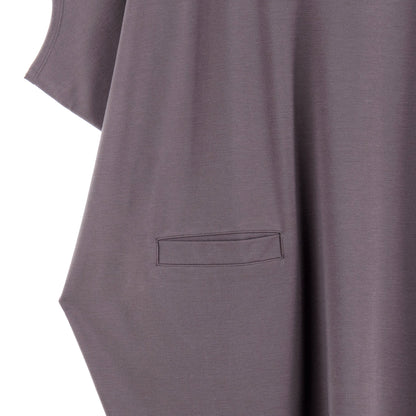 Clara Sunwoo Deals - Rayon-Ponte Knit - Architectural Pocket Tunic - Mocha - Final Sale!