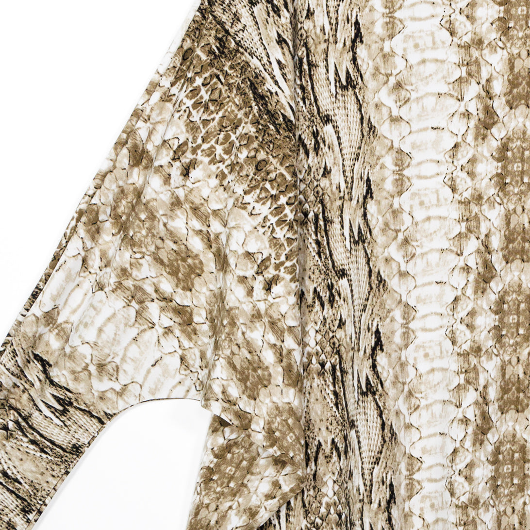 Clara Sunwoo Best Seller - Poncho Sleeve Tunic - Python - Final Sale!