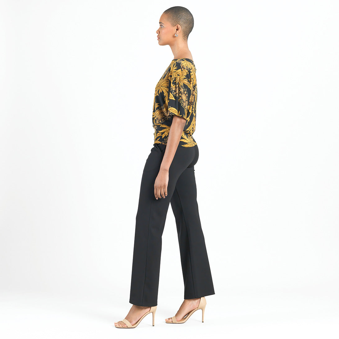 Clara Sunwoo Recommended - Dolman Half Sleeve Top - Baroque Paisley - Final Sale!
