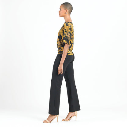 Clara Sunwoo Recommended - Dolman Half Sleeve Top - Baroque Paisley - Final Sale!