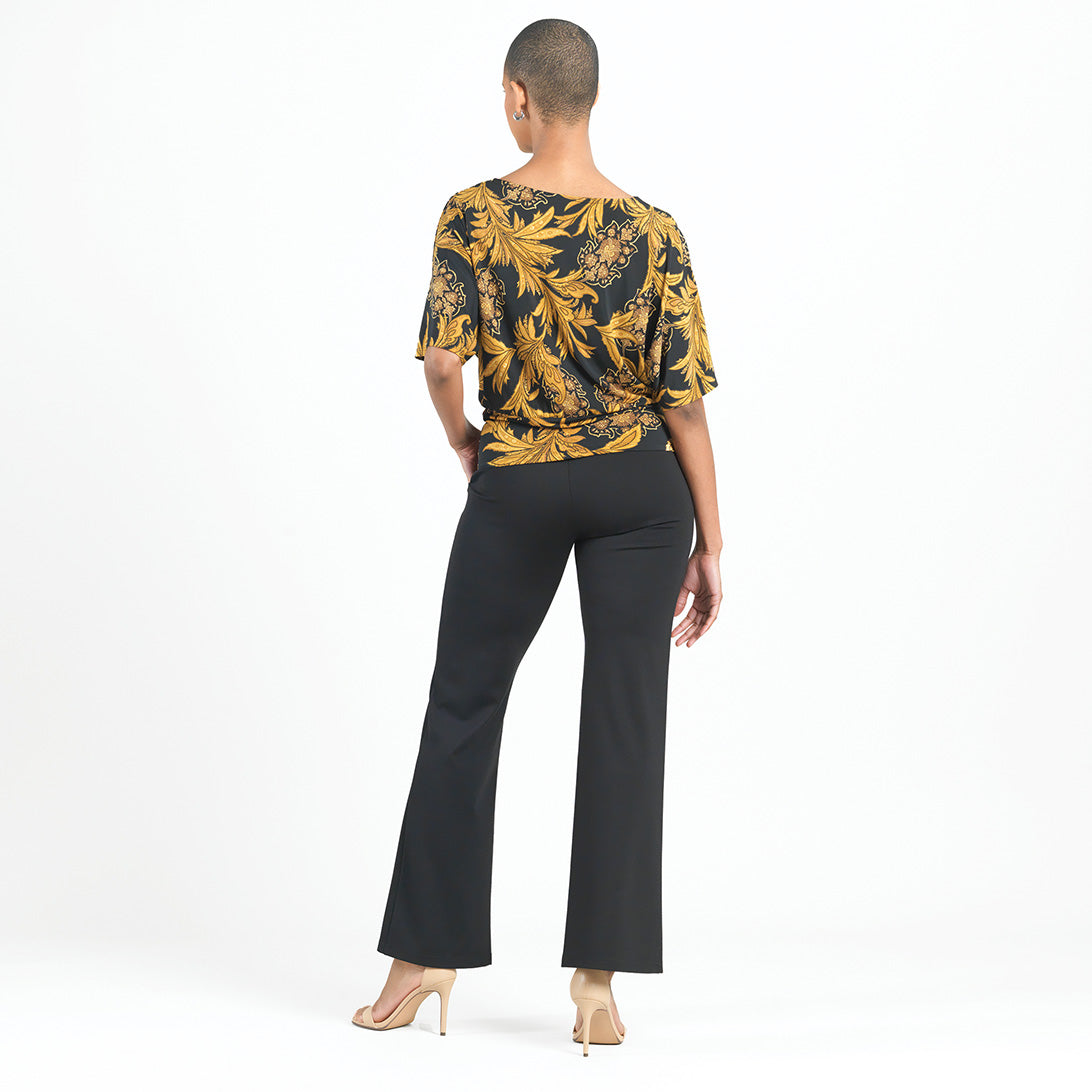 Clara Sunwoo Recommended - Dolman Half Sleeve Top - Baroque Paisley - Final Sale!