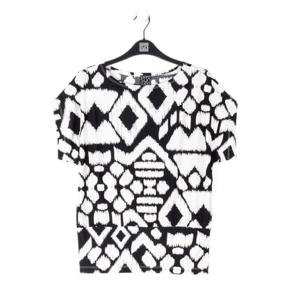 Clara Sunwoo Hot Sale - Crinkle Pleat Knit - Dolman Short Sleeve Top - Aztec - Final Sale
