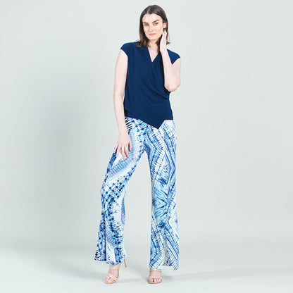 Clara Sunwoo Popular - Kick Front High Slit Pant - Acid Wash - Final Sale!