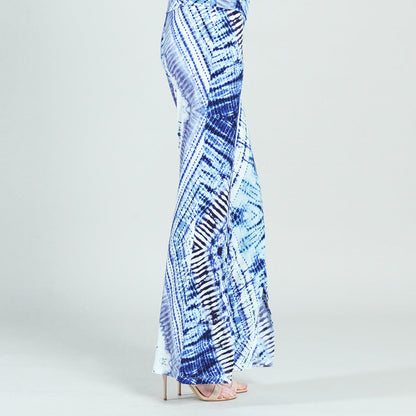 Clara Sunwoo Popular - Kick Front High Slit Pant - Acid Wash - Final Sale!