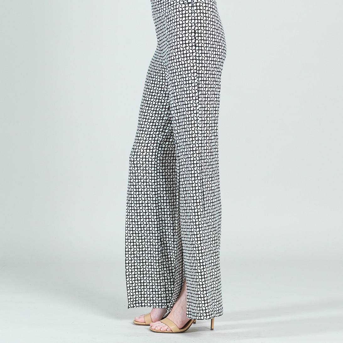Clara Sunwoo Everyday - Kick Front High Slit Pant - Chain Ring - Final Sale!