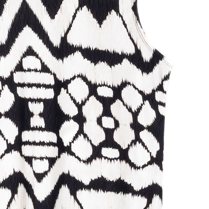 Clara Sunwoo Discount - Crinkle Pleat Knit - Modern Jewel Neck Tank - Aztec - Final Sale!