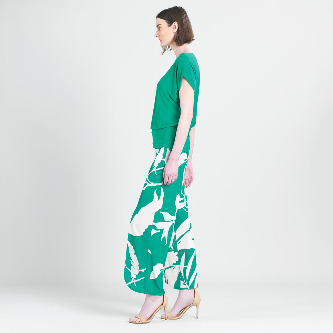 Clara Sunwoo Top Pick - Dolman Short Sleeve Top - Emerald - Final Sale!