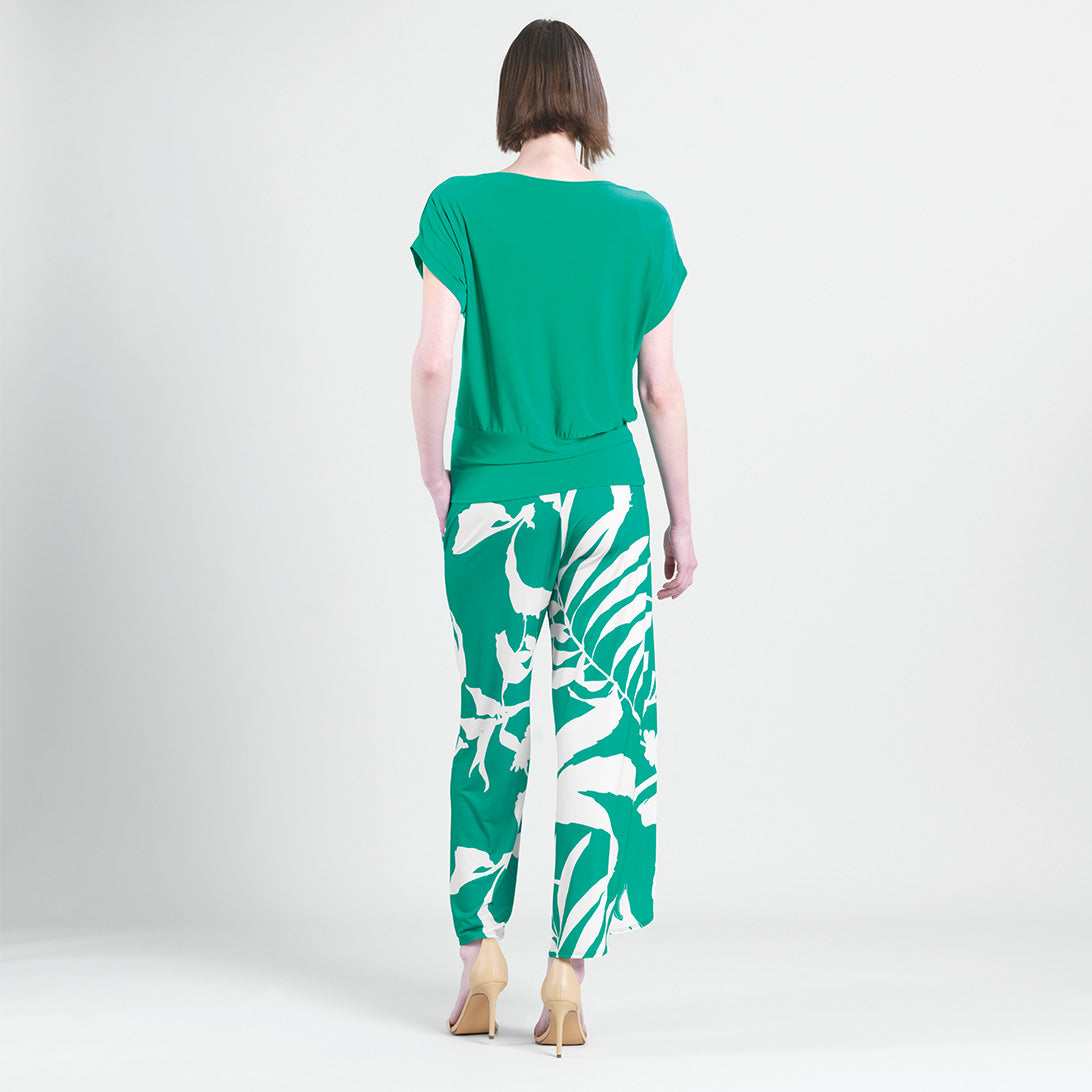 Clara Sunwoo Top Pick - Dolman Short Sleeve Top - Emerald - Final Sale!