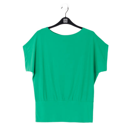 Clara Sunwoo Top Pick - Dolman Short Sleeve Top - Emerald - Final Sale!