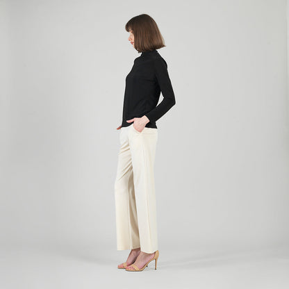 Clara Sunwoo Sale - Mock Funnel Neck Top - Black