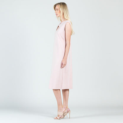 Clara Sunwoo Best Price - Modal Cotton - Reversible Cut Out Midi Dress - Mauve - Final Sale!
