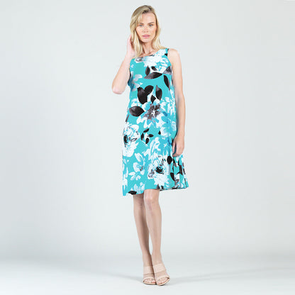 Clara Sunwoo Best Price - Jewel Neck Swing Dress - Floral Petal - Final Sale!