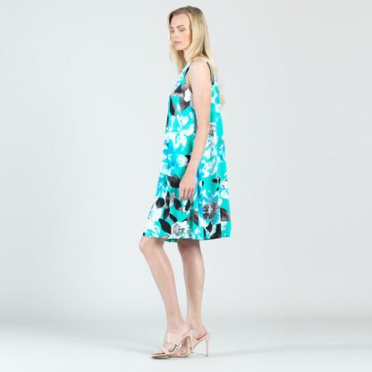 Clara Sunwoo Best Price - Jewel Neck Swing Dress - Floral Petal - Final Sale!