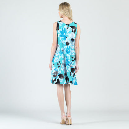 Clara Sunwoo Best Price - Jewel Neck Swing Dress - Floral Petal - Final Sale!