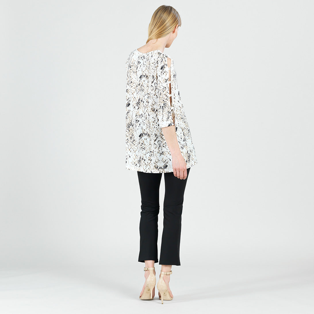 Clara Sunwoo Special Offer - Ladder Sleeve Tunic - Python - Final Sale!