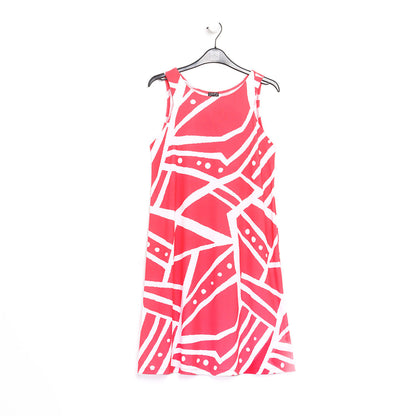 Clara Sunwoo Great Value - Jewel Neck Swing Dress - Stripes+Dots - Final Sale!