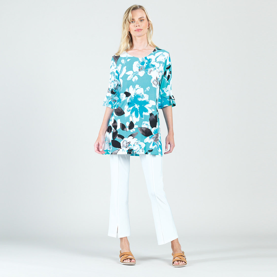 Clara Sunwoo Featured - Tulip Cuff Tunic - Floral Petal - Final Sale!
