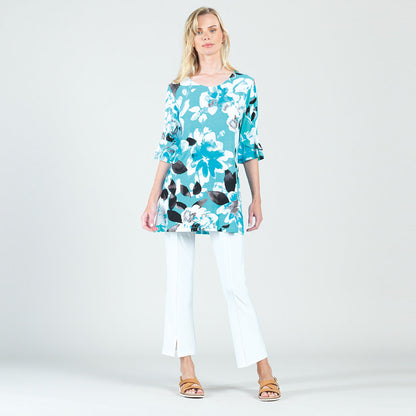 Clara Sunwoo Featured - Tulip Cuff Tunic - Floral Petal - Final Sale!