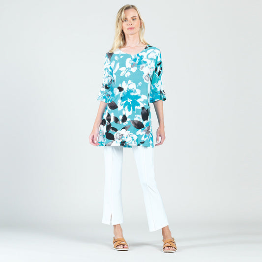 Clara Sunwoo Featured - Tulip Cuff Tunic - Floral Petal - Final Sale!