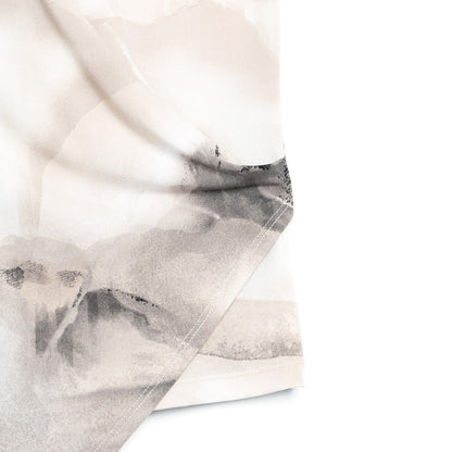 Clara Sunwoo Customer Favorite - Crossover Faux Wrap Top - Watercolor - Final Sale