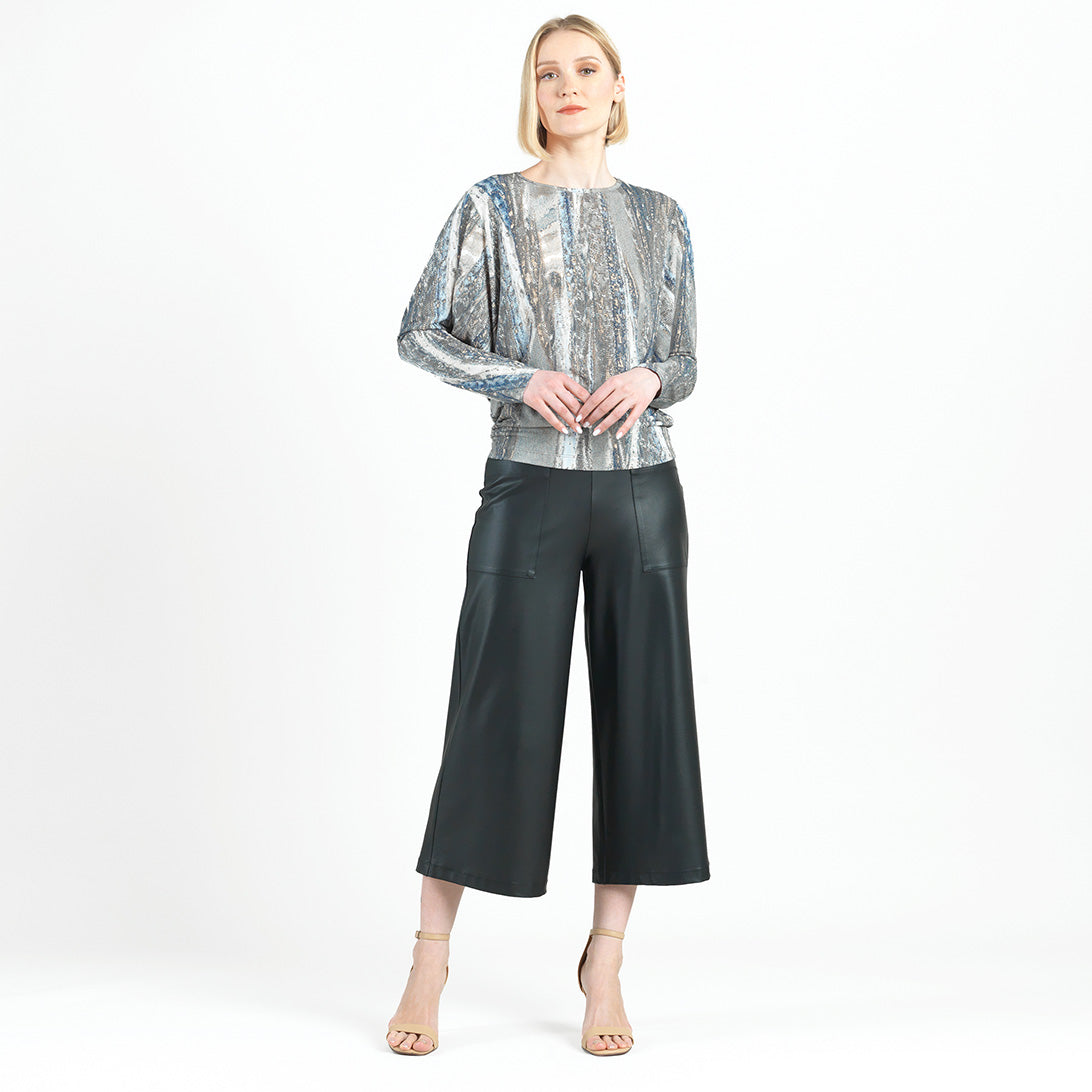 Clara Sunwoo Hot Sale - Dolman Sleeve Top - Python Taupe - Final Sale!