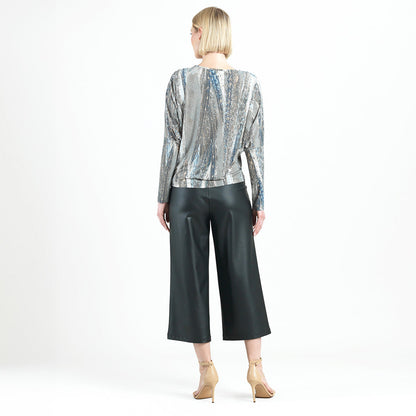 Clara Sunwoo Hot Sale - Dolman Sleeve Top - Python Taupe - Final Sale!