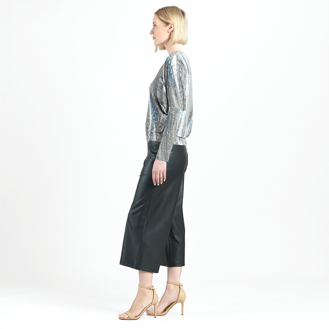 Clara Sunwoo Hot Sale - Dolman Sleeve Top - Python Taupe - Final Sale!
