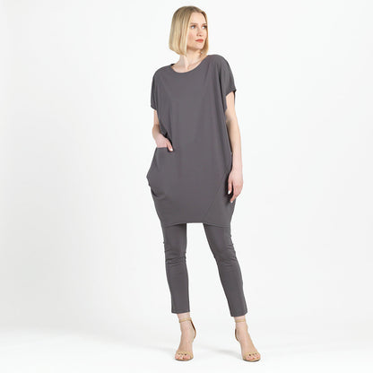 Clara Sunwoo Best Price - Rayon-Ponte Knit - Slim Rider Pant - Mocha - Final Sale!