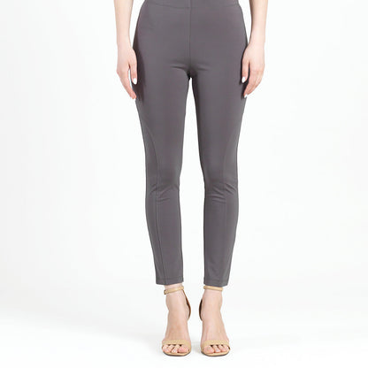 Clara Sunwoo Best Price - Rayon-Ponte Knit - Slim Rider Pant - Mocha - Final Sale!