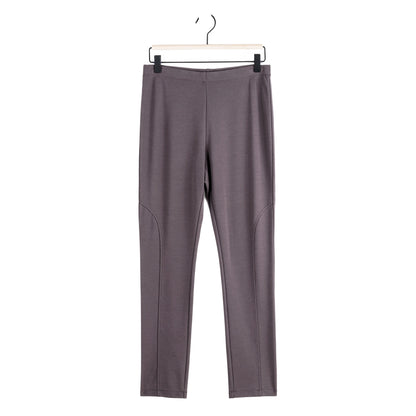 Clara Sunwoo Best Price - Rayon-Ponte Knit - Slim Rider Pant - Mocha - Final Sale!