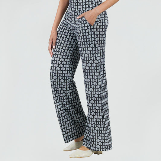 Clara Sunwoo Hot Sale - Signature Wide Leg Pocket Pant - Geo Striped - Final Sale!