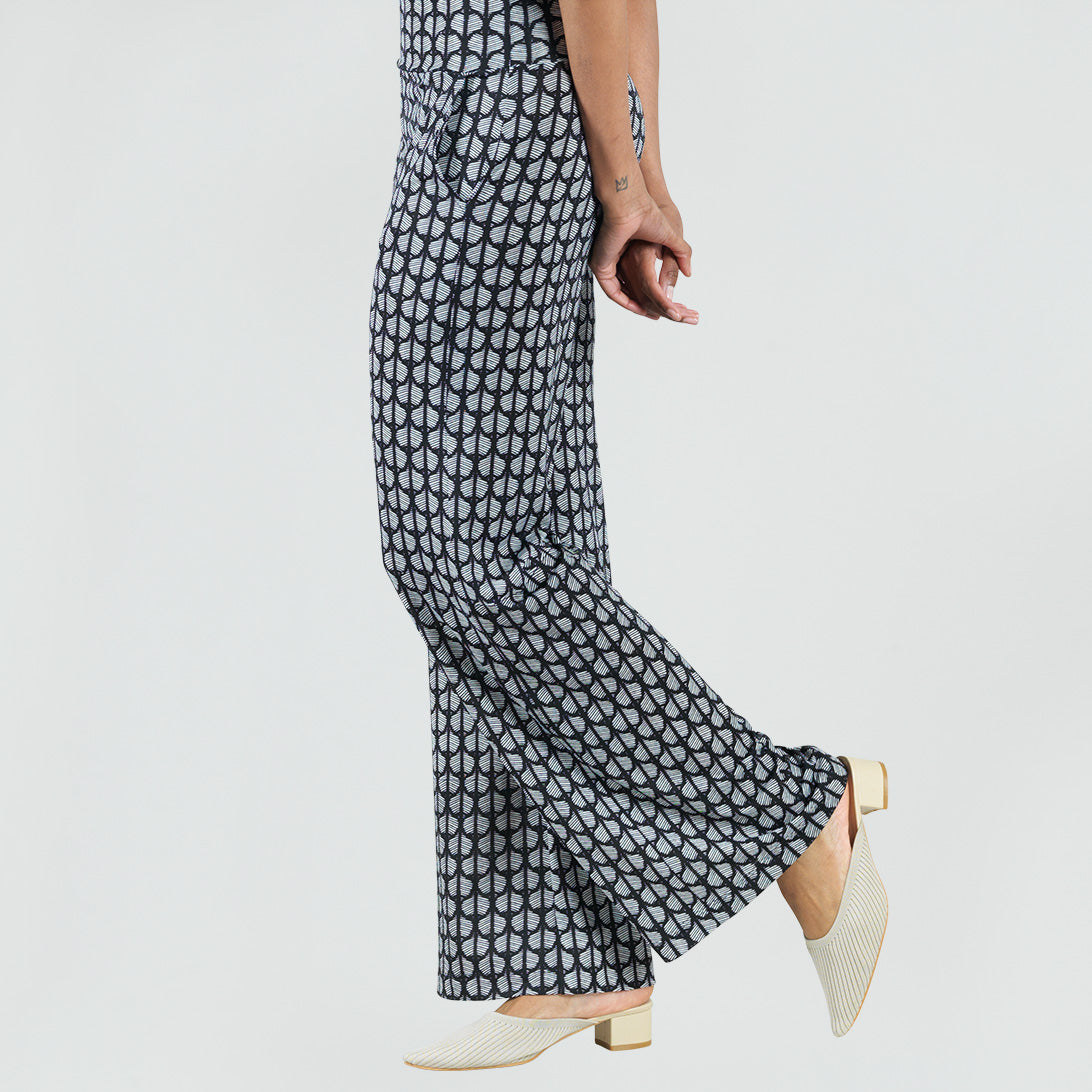 Clara Sunwoo Hot Sale - Signature Wide Leg Pocket Pant - Geo Striped - Final Sale!