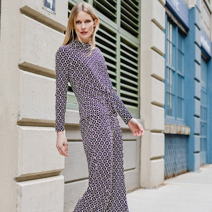 Clara Sunwoo Classic - Textured Center Front Tie Top - Chain Link - Final Sale!
