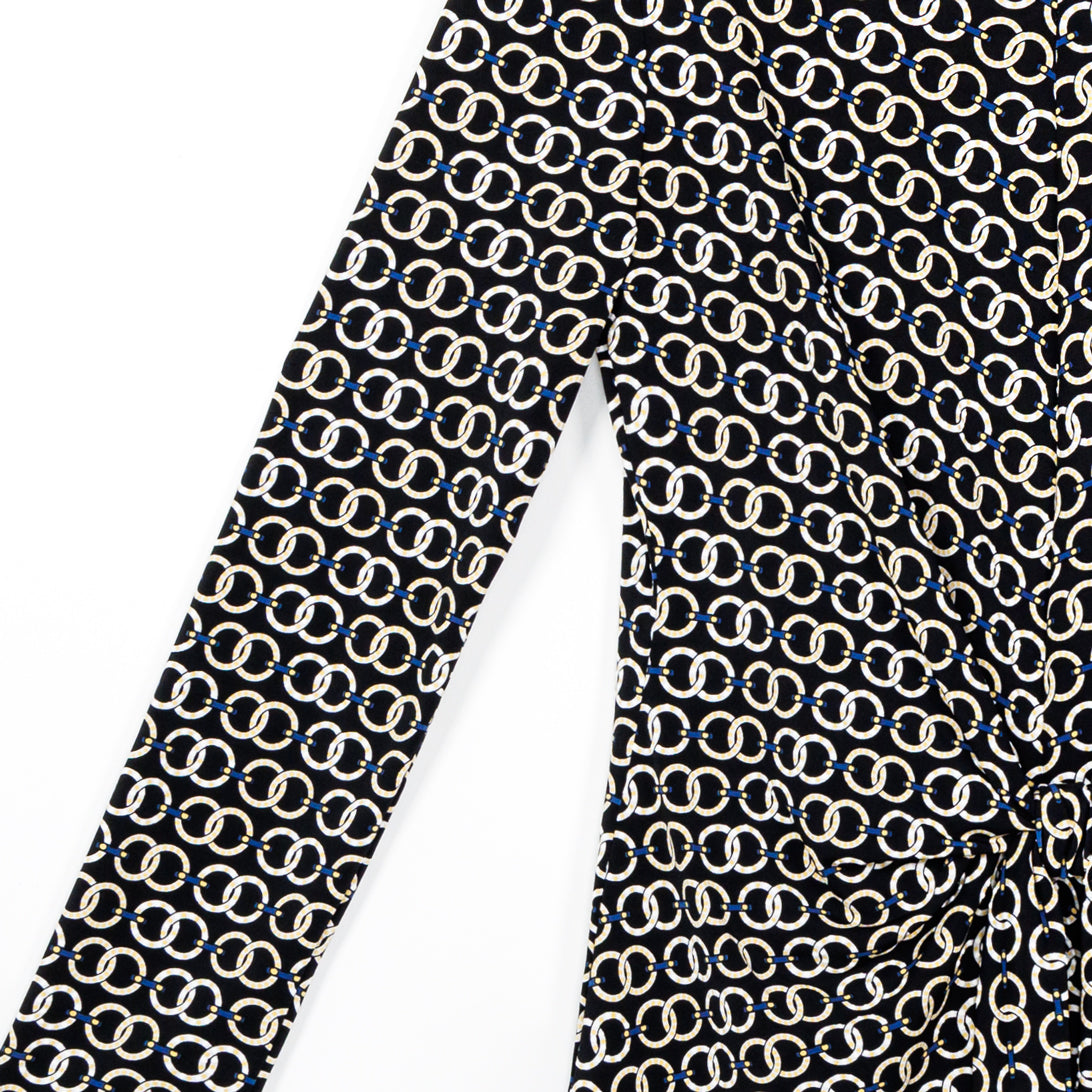 Clara Sunwoo Classic - Textured Center Front Tie Top - Chain Link - Final Sale!