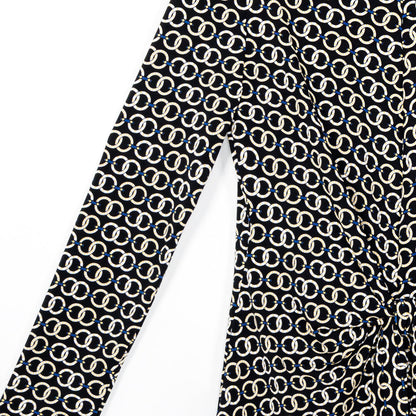Clara Sunwoo Classic - Textured Center Front Tie Top - Chain Link - Final Sale!