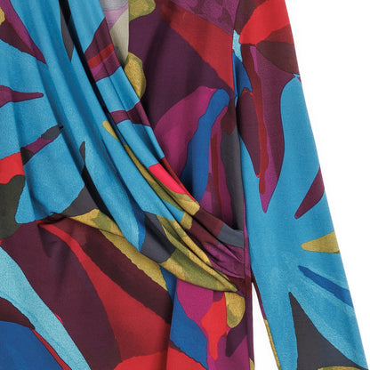 Clara Sunwoo Popular - V-Neck Draped Pleat Top - Petal Burst - Limited Sizes