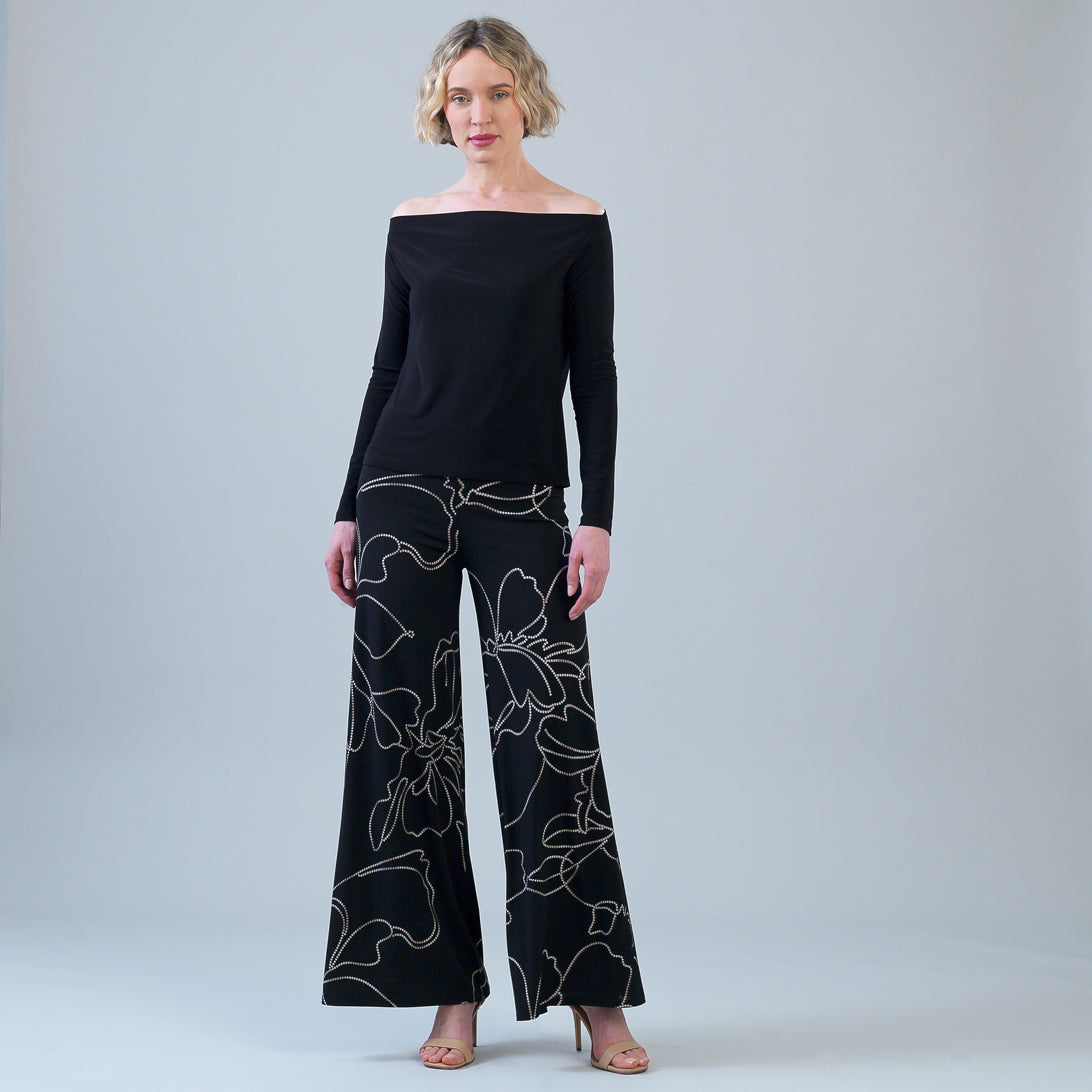 Clara Sunwoo Smart Buy - Modern Off Shoulder Top - Black